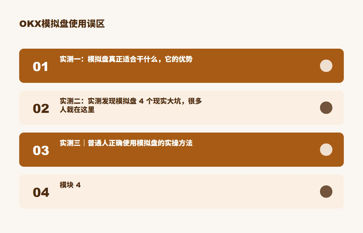 OKX模拟盘使用误区规则与风险关系图